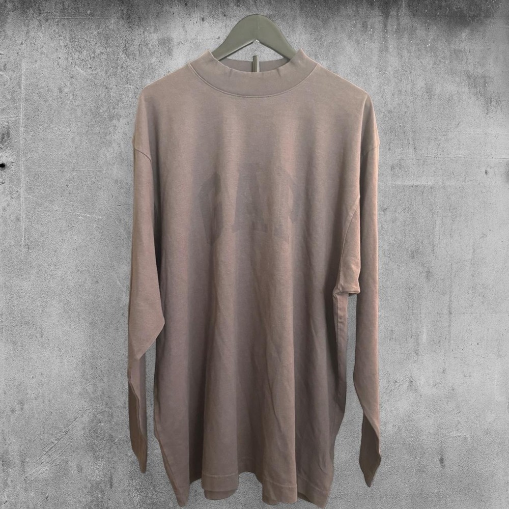 Yeezy gap dove long sleeve t shirt in dark grey size Small